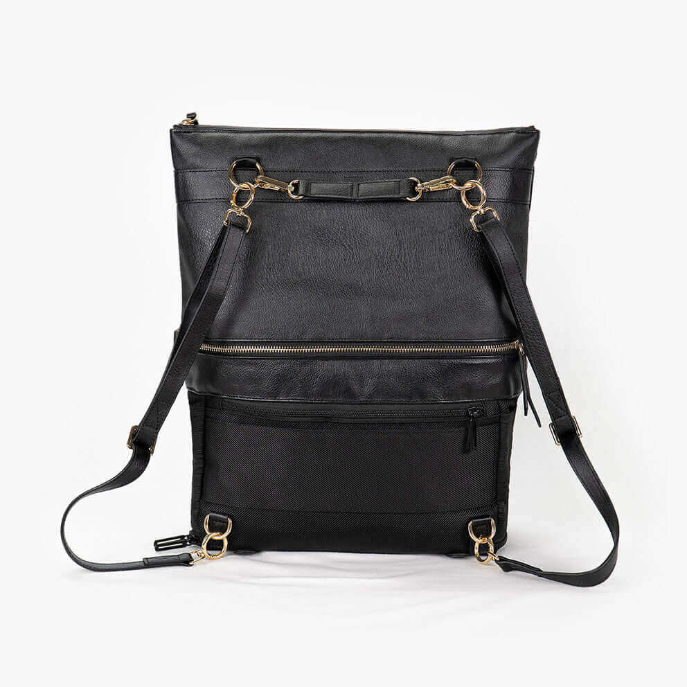 Dakota Eco-Friendly Convertible Backpack Purse – Back View.
